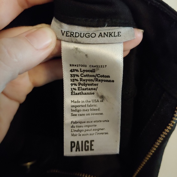 Paige Verdugo Ankle Coated Silk Skinny jeans - Picture 4 of 7